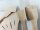 6 Raclette Spatel aus Ahorn Holz