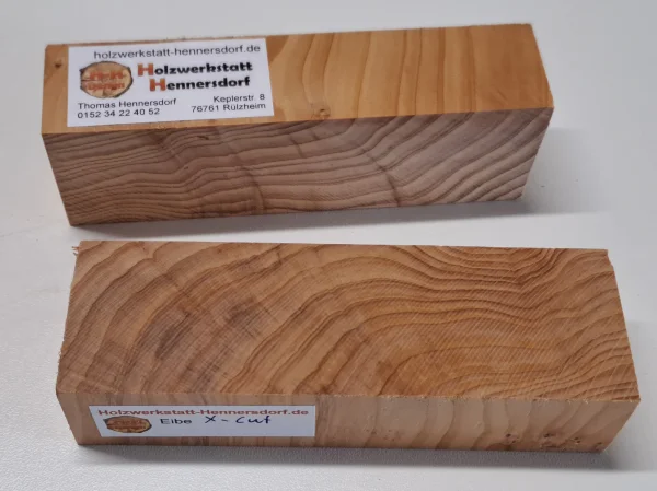 Messergriff Block Eibe X-Cut