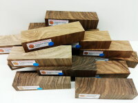 Messerbau Holzblock MEHRSCHICHT für Messer Griffschalen Drechseln Block 12x3x4cm 