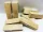 Messergriff Block White Limba gemasert