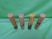 185mm Einhand Teigroller kunstvoll verleimtes Nudelholz Wellholz Exklusive Stücke