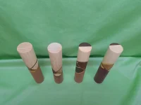 185mm Einhand Teigroller kunstvoll verleimtes Nudelholz Wellholz Exklusive Stücke