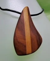 Schmuckanhänger Holzanhänger, Edelholzschmuck...