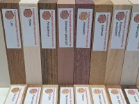 30 Penblanks ca. 130x21x21 mm Drechselholz - für Schmuckherstellung - Basteln