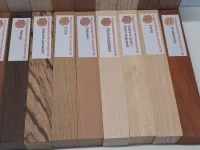 30 Penblanks ca. 130x21x21 mm Drechselholz - für Schmuckherstellung - Basteln