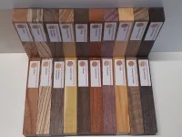 20 Color Penblanks ca. 130x21x21 mm Drechselholz -...