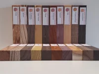 20 Color Penblanks ca. 130x21x21 mm Drechselholz - für Schmuckherstellung - Basteln