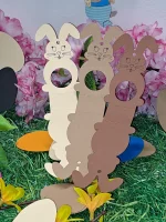 12 Stück Hasi Nr. 1 „Pralinen“ Gastgeschenk Tischdeko Mitbringsel