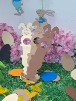 20 Stück Hasi Nr. 2 „Pralinen“ Gastgeschenk Tischdeko Mitbringsel